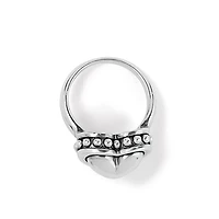 Pretty Tough Bold Heart Ring