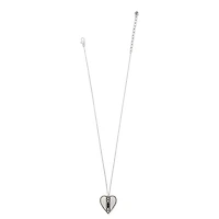 Pretty Tough Gem Heart Necklace