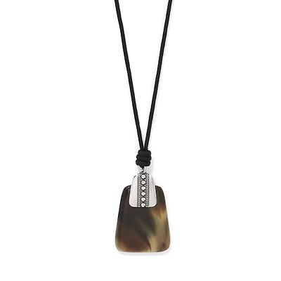 Pretty Tough Geo Horn Petite Necklace