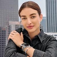 Pretty Tough Silver Watch Band