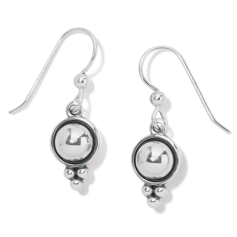 Pretty Tough Stud French Wire Earrings
