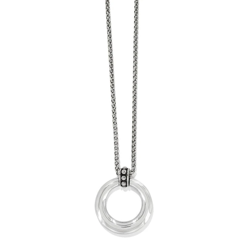 Pretty Tough Stud Large Circle Necklace