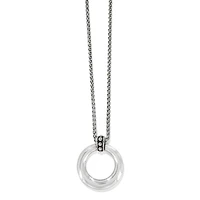 Pretty Tough Stud Large Circle Necklace