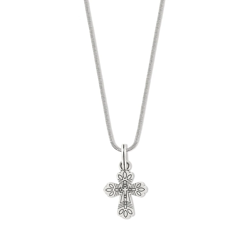 Pueblo Cross Charm Necklace
