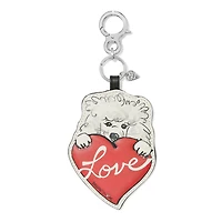 Puff Poodle Handbag Fob