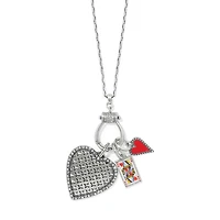 Queen Of Hearts Charm