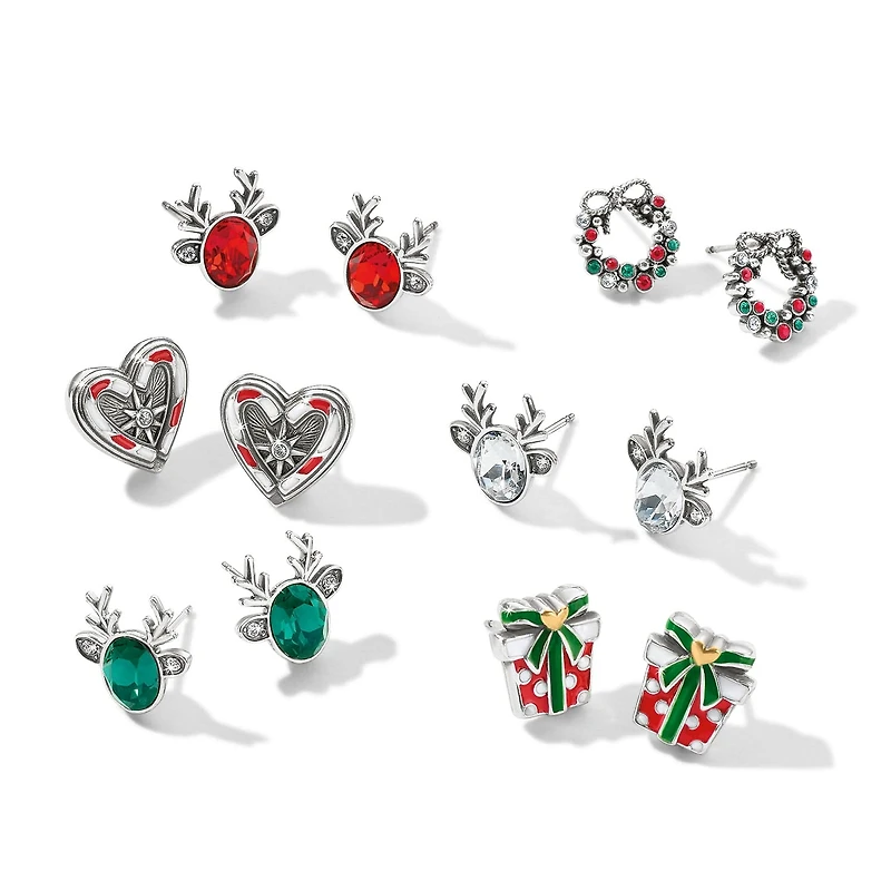 Reindeer Glitz Mini Post Earrings
