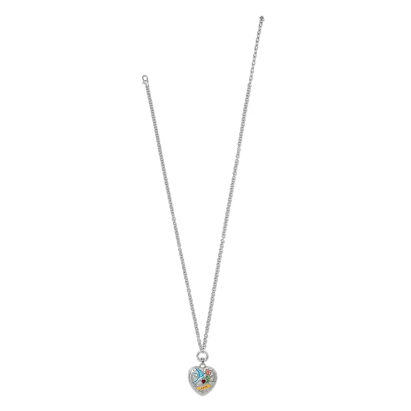 Reverie Bluebird Locket Necklace