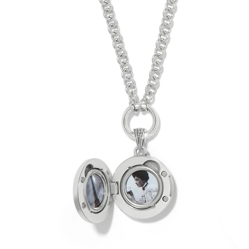 Reverie Emblem Locket Necklace