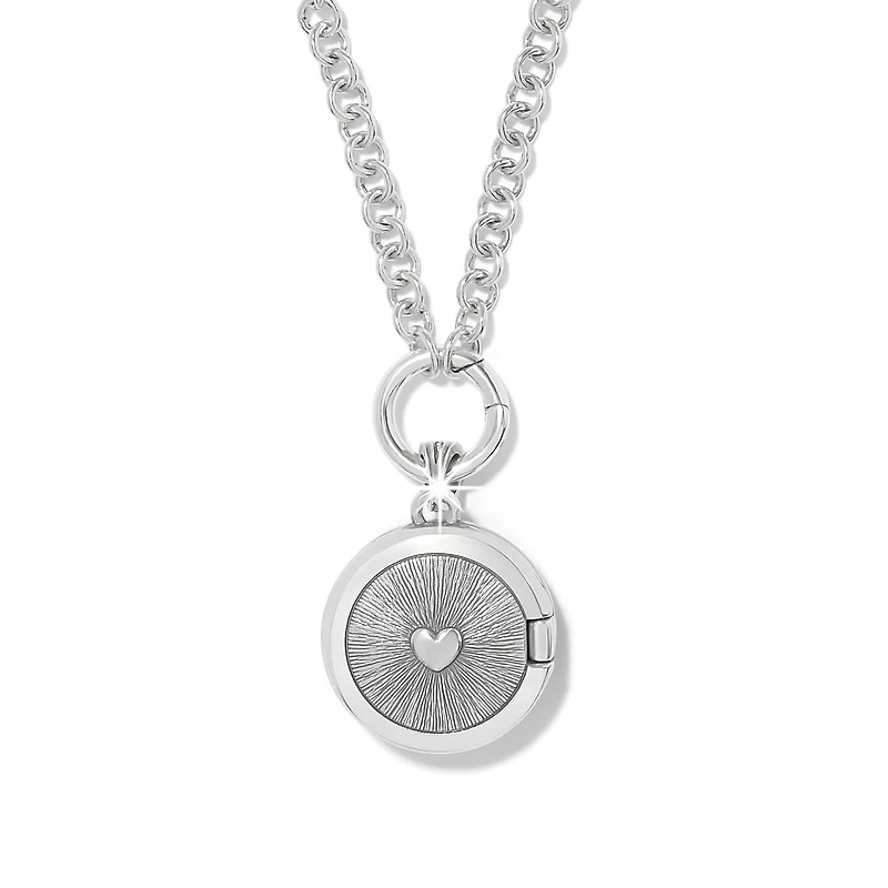 Reverie Emblem Locket Necklace