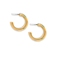 Reverie Flower Hoop Earrings