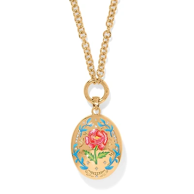 Reverie Rose Locket Necklace