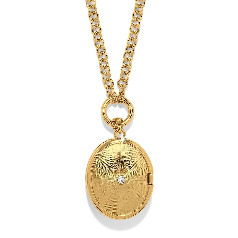 Reverie Rose Locket Necklace