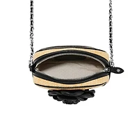 Rosie Straw Camera Bag