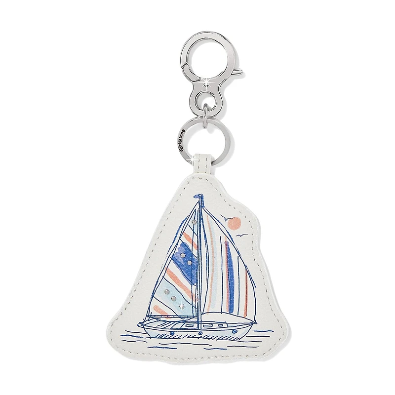 Sail Boat Handbag Fob