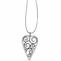 Sea of Love Heart Convertible Reversible Necklace