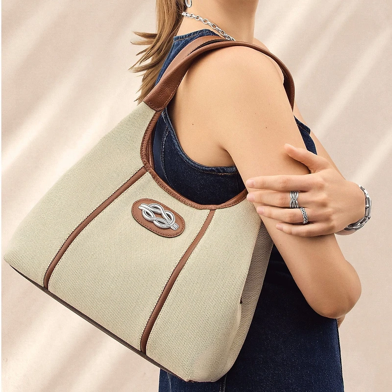 Selene Canvas Shoulder Bag