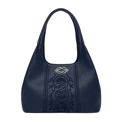 Selene Embroidered Shoulder Bag