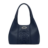 Selene Embroidered Shoulder Bag