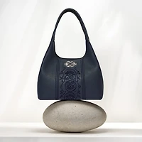 Selene Embroidered Shoulder Bag