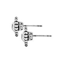 Shimmer Heart Mini Post Earrings