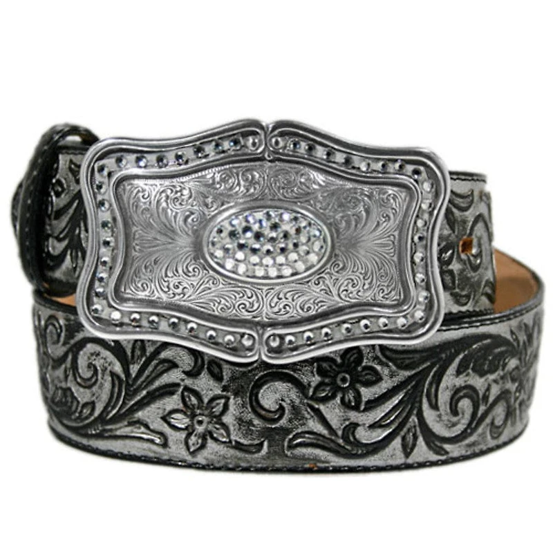 Silver Brocade Belt