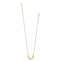 Solara Crescent Necklace