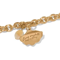 Solstice Shell Charm Bracelet