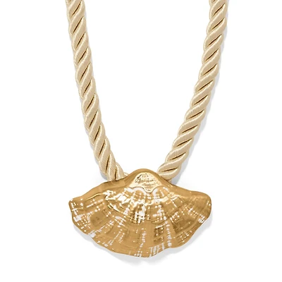 Solstice Shell Corded Necklace