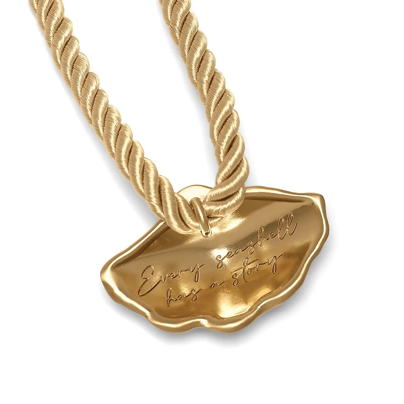 Solstice Shell Corded Necklace
