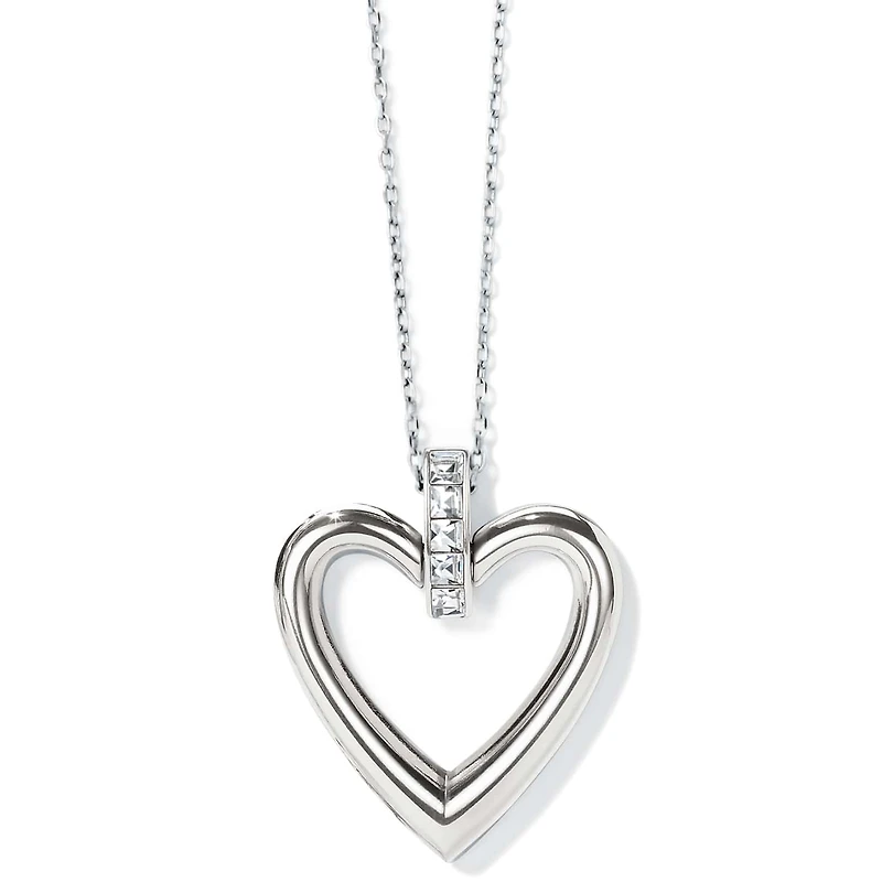 Spectrum Open Heart Necklace