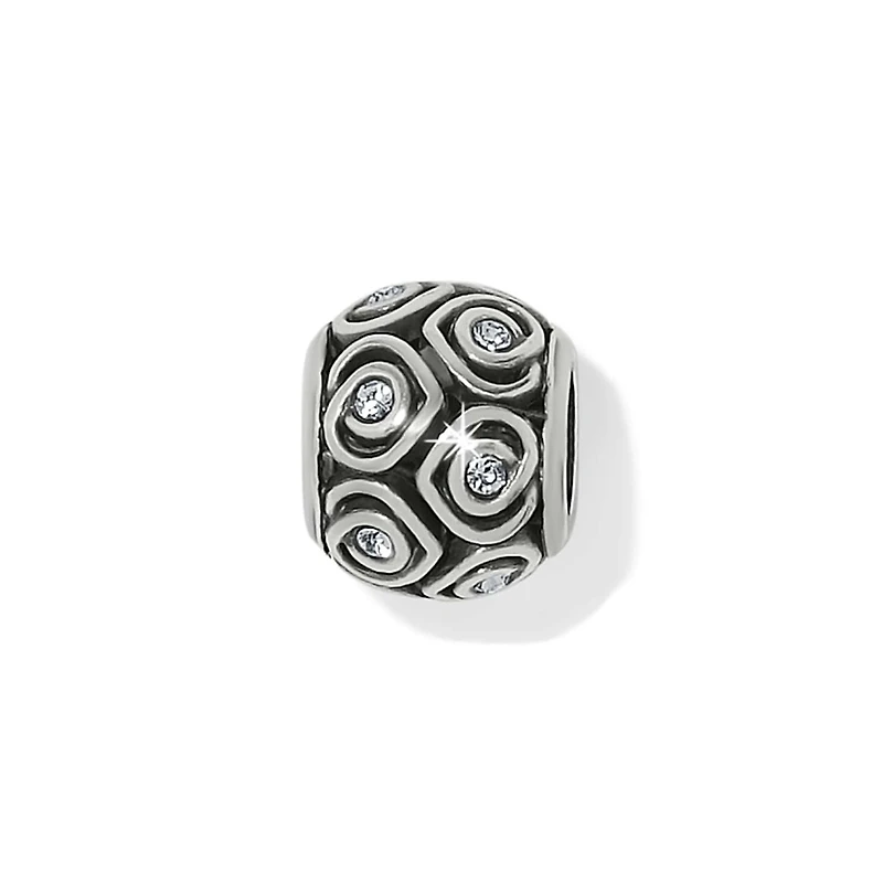 Spiral Heart Bead