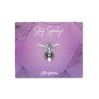 Spooky Spider Charm Card