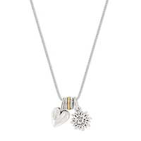 Summer Heart Charm Necklace