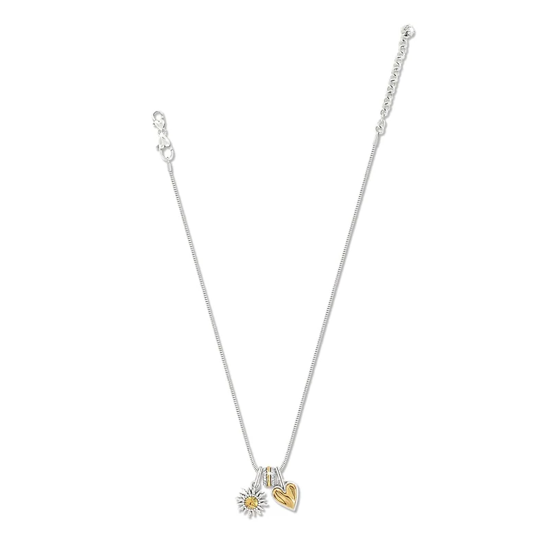 Summer Heart Charm Necklace