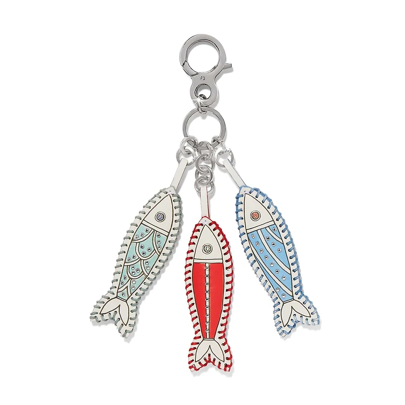 Sun & Sea Fish Trio Handbag Fob