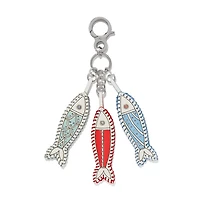 Sun & Sea Fish Trio Handbag Fob