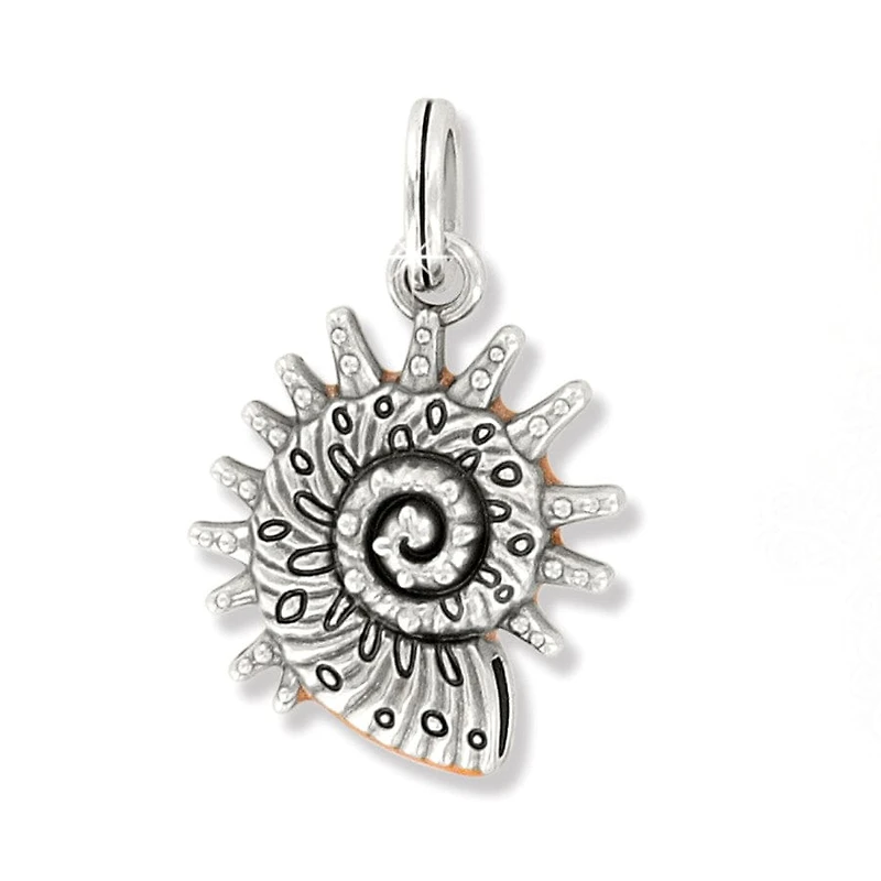 Sunburst Shell Charm