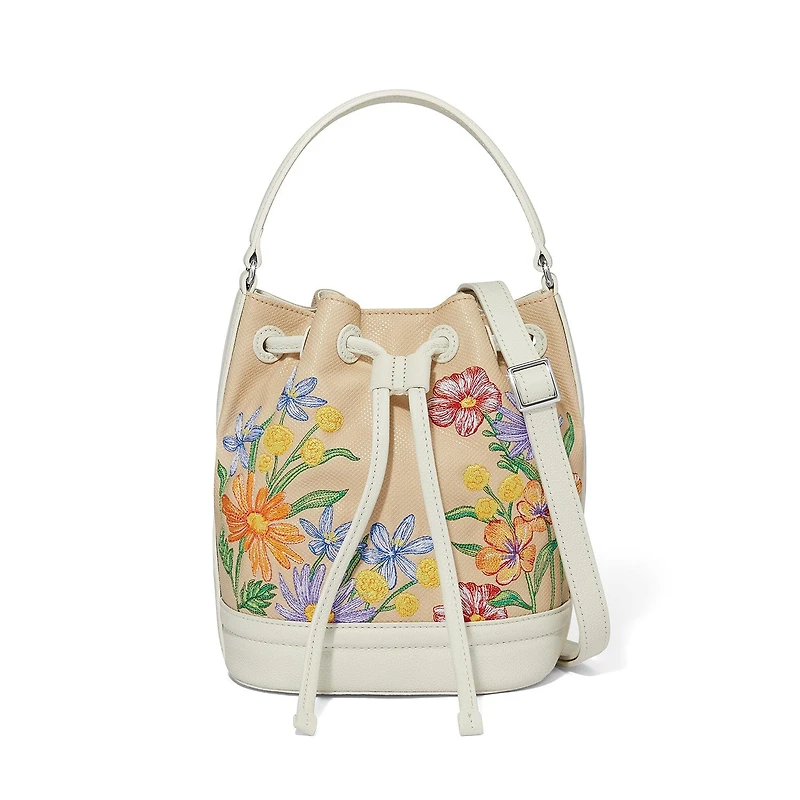 Sydney Betty Embroidered Bucket Bag