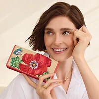 Sydney Embroidered Wallet