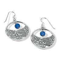 Terra Blue French Wire Earrings