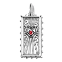 Treasured Heart Beams Amulet
