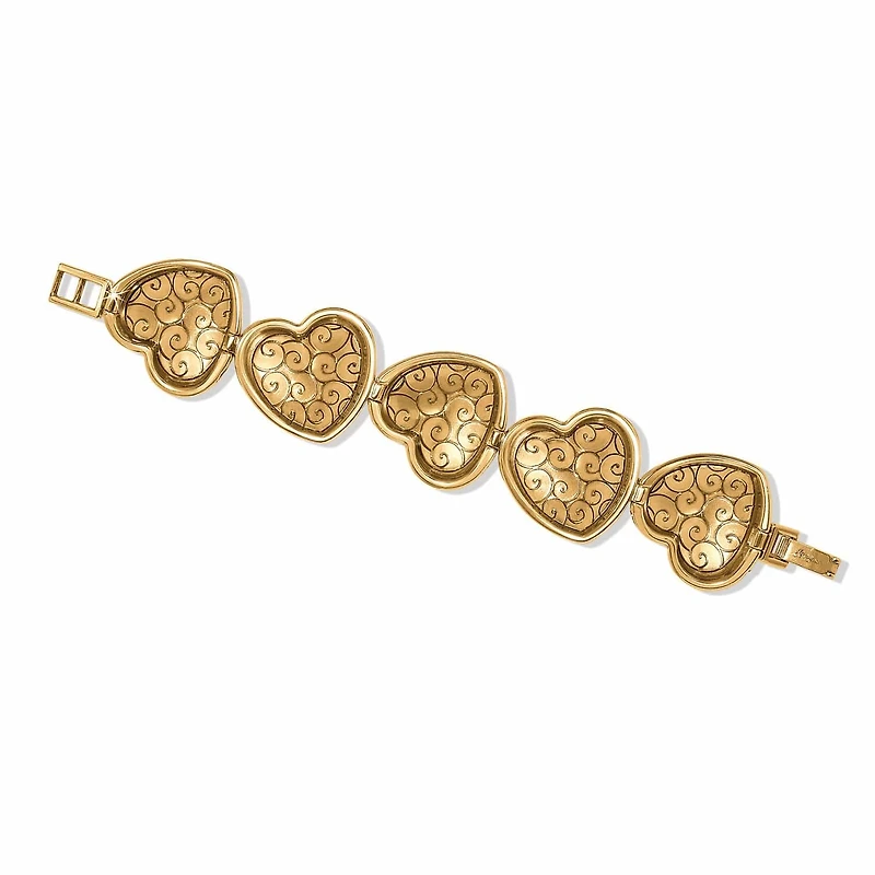 Trianon Heart Link Bracelet