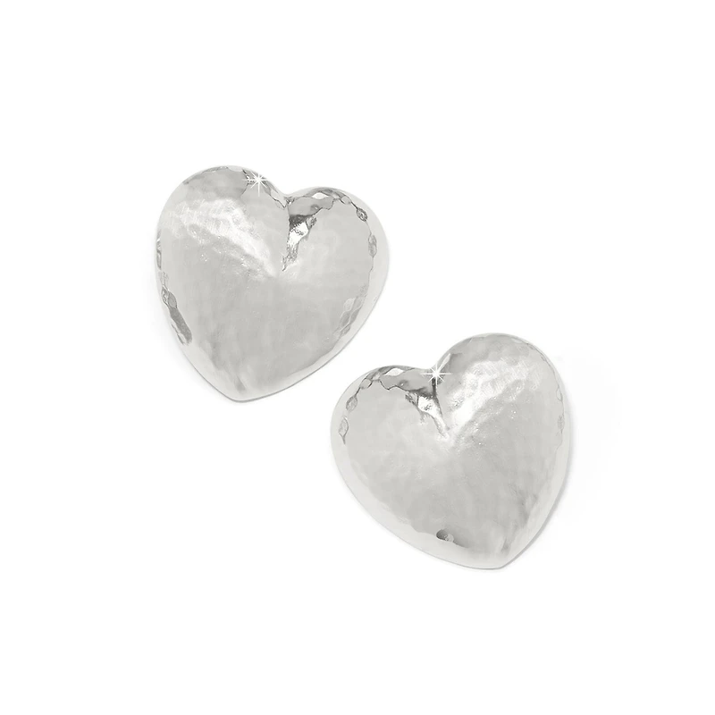 Trianon Heart Small Post Earrings
