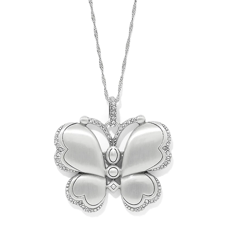 Trust Your Journey Large Butterfly Necklace