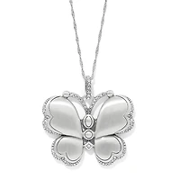 Trust Your Journey Large Butterfly Necklace