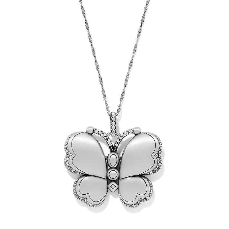 Trust Your Journey Large Butterfly Necklace