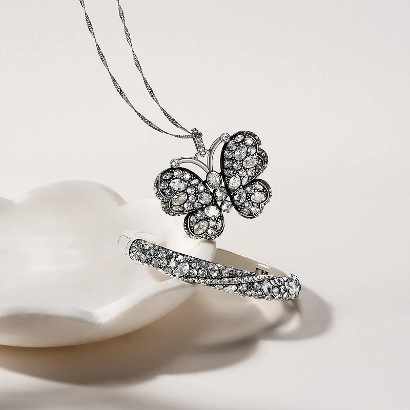 Trust Your Journey Large Butterfly Necklace