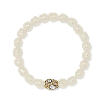 Trust Your Journey Pearl Bracelet