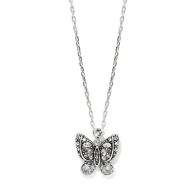 Trust Your Journey Petite Butterfly Necklace